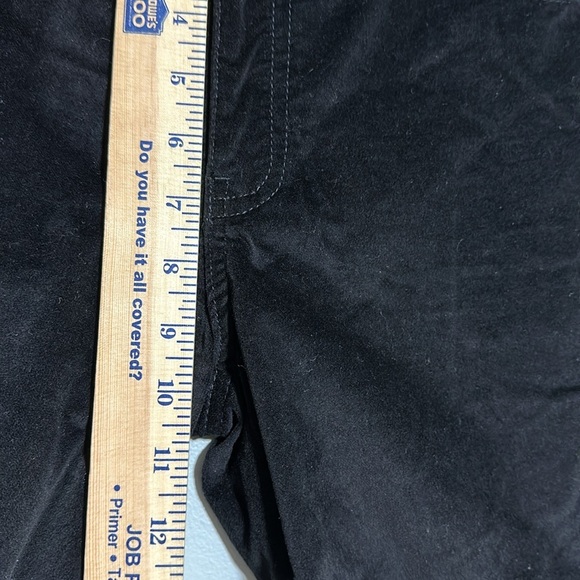 Boston Proper Black Velvet Pants Women’s Size 6 - Picture 5 of 9